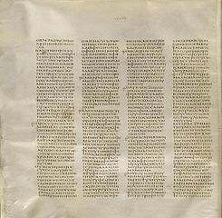 Codex Sinaiticus Matthew 6.4-32